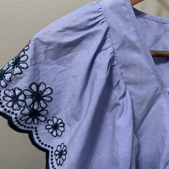 NWT Kate spade daisy embroidered top xs - Picture 7 of 10